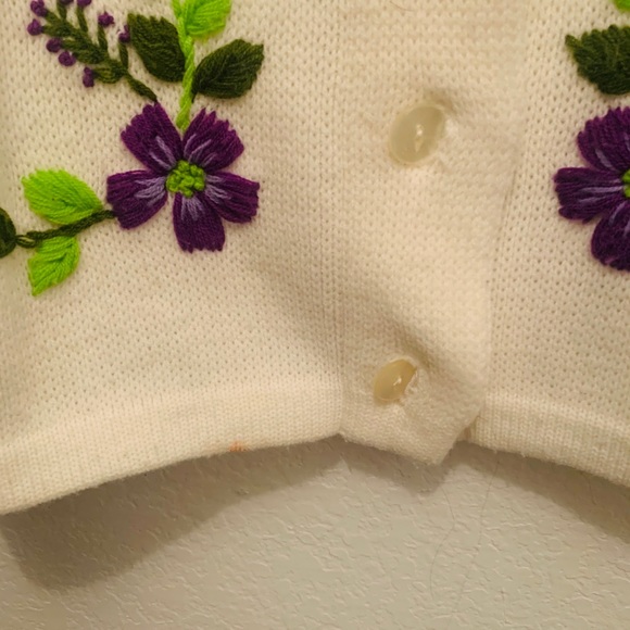 Vintage grandma cardigan - Picture 2 of 4